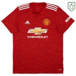 Men's Manchester United 2020/21 Home Retro Shirt B. Fernandes #18 Men's Manchester United 2020/21 Home Retro Shirt B. Fernandes #18