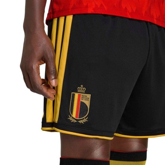 Men's Belgium 2026 Home World Cup Shorts Men's Belgium 2026 Home World Cup Shorts