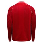 Men's Denmark 2026 Home World Cup Long Sleeve Shirt