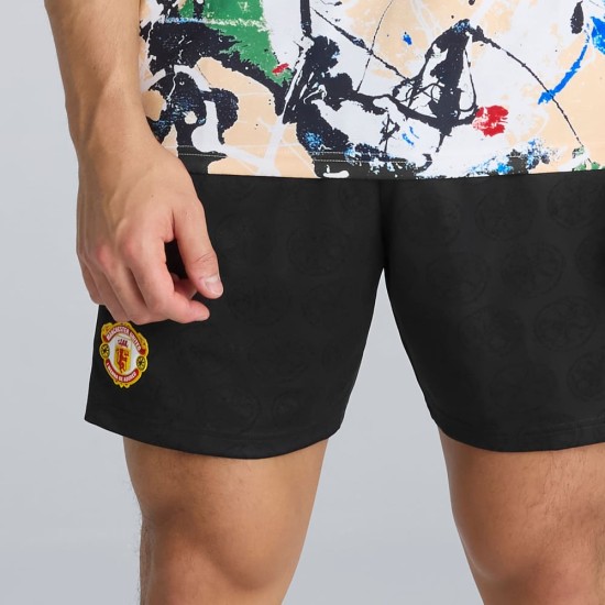 Men's Manchester United 2025/26 Stone Roses Shorts