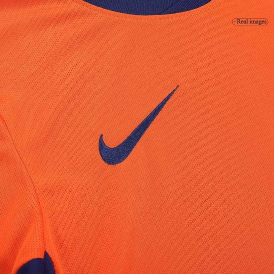 Kid's Netherlands Home Jersey+Shorts EURO 2024 Kid's Netherlands Home Jersey+Shorts EURO 2024