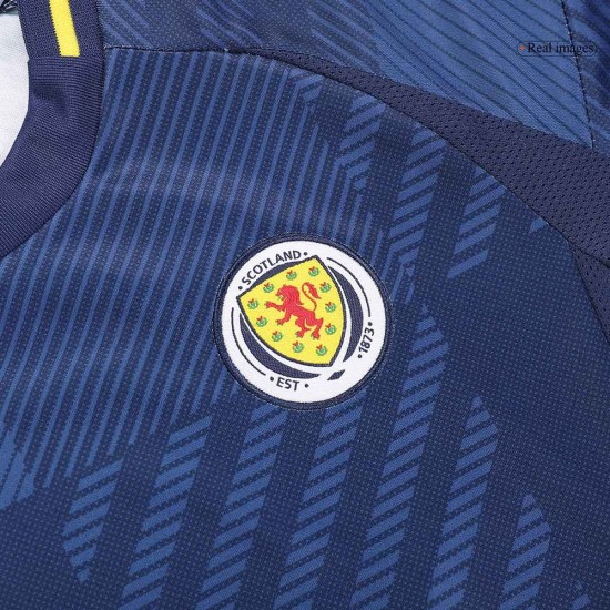Kid's Scotland Home Jersey+Shorts EURO 2024 Kid's Scotland Home Jersey+Shorts EURO 2024