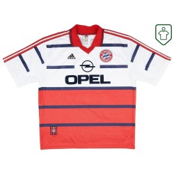 Men's Bayern Munich 1998/00 Away Retro Shirt Matthäus #10 Men's Bayern Munich 1998/00 Away Retro Shirt Matthäus #10