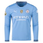 Women's RODRIGO Manchester City 2024/25 Home Long Sleeved Shirt Women's RODRIGO Manchester City 2024/25 Home Long Sleeved Shirt