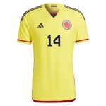Luis Diaz #14 Colombia Home Jersey World Cup 2022