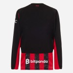 Women's Milan 2025/26 Home Long Sleeve Shirt