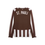 Kid's FC St. Pauli 2025/26 Home Long Sleeve Shirt