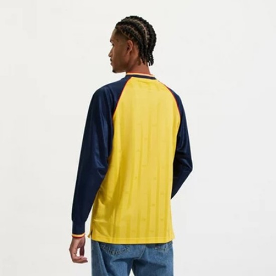 Men's Arsenal 1988/89 Away Retro Long Sleeve Shirt Men's Arsenal 1988/89 Away Retro Long Sleeve Shirt