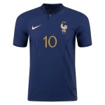 Kylian Mbappe #10 France Home Jersey World Cup 2022 Kylian Mbappe #10 France Home Jersey World Cup 2022