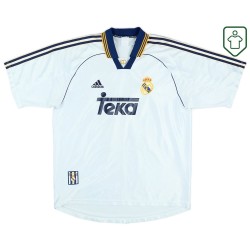 Men's Real Madrid 1998/00 Home Retro Shirt Raul #7 Men's Real Madrid 1998/00 Home Retro Shirt Raul #7
