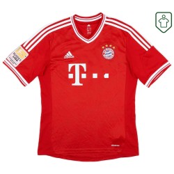 Men's Bayern Munich 2013/14 Home Retro Shirt Götze #19 Men's Bayern Munich 2013/14 Home Retro Shirt Götze #19