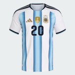 Women's Argentina 2026 Home Authentic World Cup Shirt MAC ALLISTER #20 Women's Argentina 2026 Home Authentic World Cup Shirt MAC ALLISTER #20