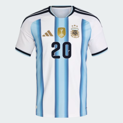Kid's Argentina 2026 Home Authentic World Cup Shirt MAC ALLISTER #20
