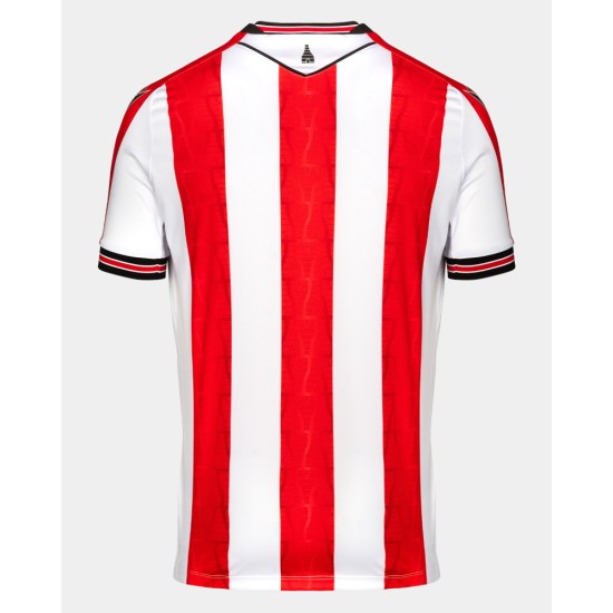 Men's Stoke City 2024/25 Home Unsponsored Shirt Men's Stoke City 2024/25 Home Unsponsored Shirt