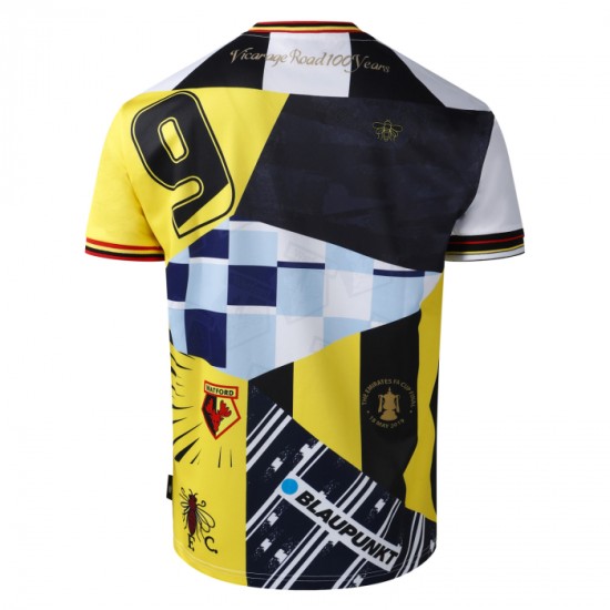 Kid's Watford 1973/74 Retro Mash Up Shirt Kid's Watford 1973/74 Retro Mash Up Shirt