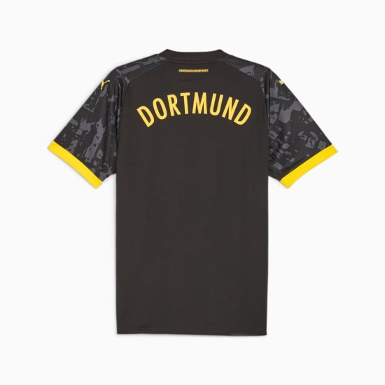 Women's BVB Borussia Dortmund 2023/24 Away Shirt Women's BVB Borussia Dortmund 2023/24 Away Shirt