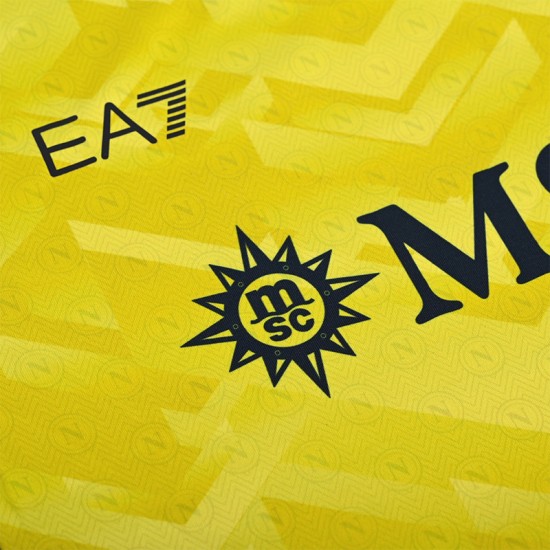 Kid's Napoli 2024/25 Home Kit - Yellow Kid's Napoli 2024/25 Home Kit - Yellow