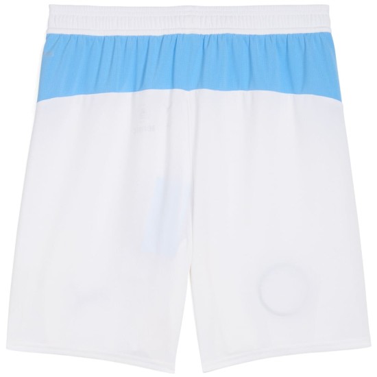 Kid's Manchester City 2025/26 Home Shorts - White Kid's Manchester City 2025/26 Home Shorts - White