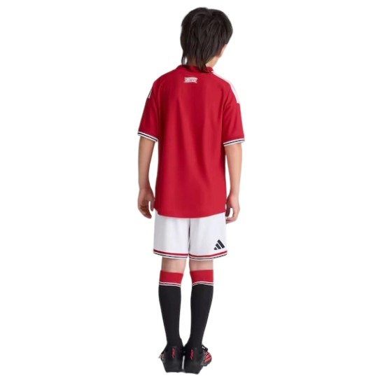 Kid's Manchester United 2026/27 Home Shorts - White