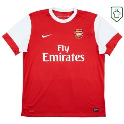 Men's Arsenal 2010/11 Home Retro Shirt Fabregas #4