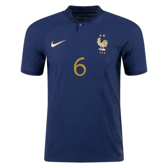 Paul Pogba #6 France Home Jersey World Cup 2022 Paul Pogba #6 France Home Jersey World Cup 2022
