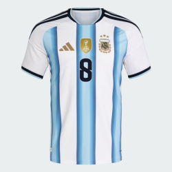 Kid's Argentina 2026 Home Authentic World Cup Shirt E. FERNÁNDEZ #8