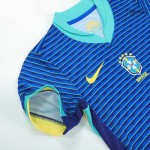 Kid's Brazil Away Jersey+Shorts Copa America 2024 Kid's Brazil Away Jersey+Shorts Copa America 2024