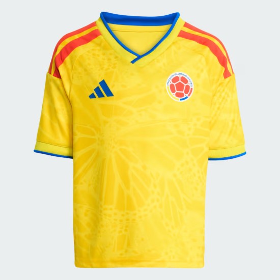 Kid's Colombia 2026 Home World Cup Kit Kid's Colombia 2026 Home World Cup Kit