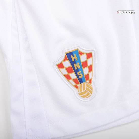 Croatia Home Shorts EURO 2024 Croatia Home Shorts EURO 2024