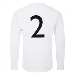 Men's Fulham 1966/67 Home Retro Long Sleeve Shirt #2 Men's Fulham 1966/67 Home Retro Long Sleeve Shirt #2