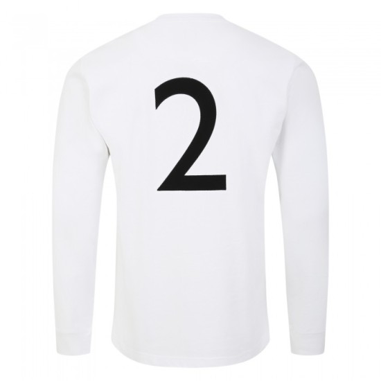 Men's Fulham 1966/67 Home Retro Long Sleeve Shirt #2