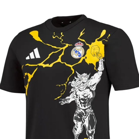 Men's Real Madrid 2025/26 Third Marvel Shirt Men's Real Madrid 2025/26 Third Marvel Shirt