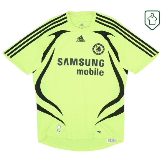 Men's Chelsea 2007/08 Aawy Retro Shirt Lampard #8 Men's Chelsea 2007/08 Aawy Retro Shirt Lampard #8