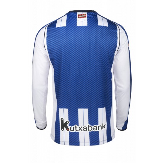 Women's Real Sociedad 2025/26 Home Long Sleeve Shirt
