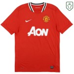 Men's Manchester United 2011/12 Home Retro Shirt Rooney #10 Men's Manchester United 2011/12 Home Retro Shirt Rooney #10
