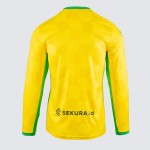 Men's Norwich City 2024/25 Home Long Sleeve Shirt