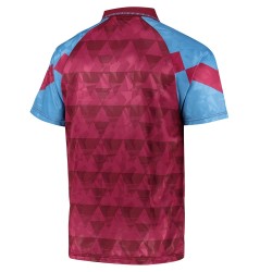 Men's Aston Villa 1990 Retro Shirt - Red