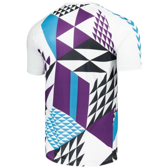 Men's Sunderland Retro Remix Matchday Shirt - White Men's Sunderland Retro Remix Matchday Shirt - White