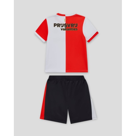 Kid's Feyenoord 2025/26 Home Kit Kid's Feyenoord 2025/26 Home Kit