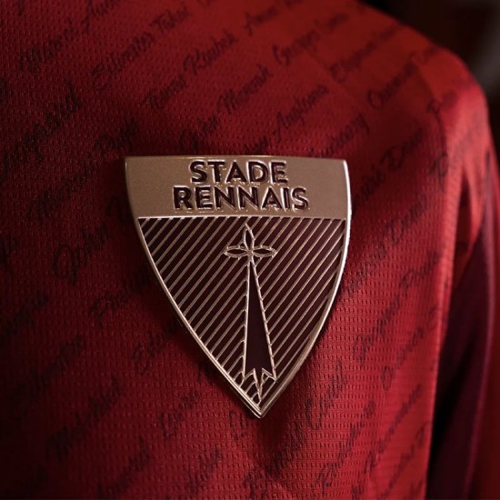 Men's Rennes 2025/26 125th Anniversary Long Sleeve Shirt Men's Rennes 2025/26 125th Anniversary Long Sleeve Shirt