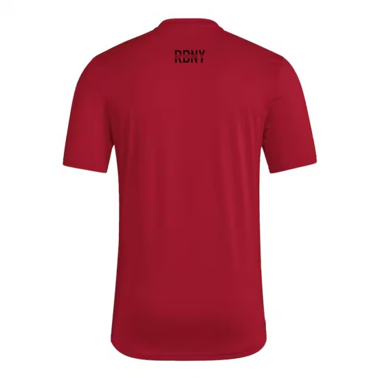 Men's New York Red Bulls 2025 Third Hook AEROREADY Shirt - Red Men's New York Red Bulls 2025 Third Hook AEROREADY Shirt - Red