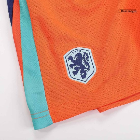 Kid's Netherlands Home Jersey+Shorts EURO 2024 Kid's Netherlands Home Jersey+Shorts EURO 2024