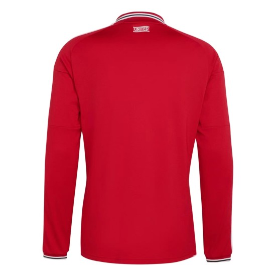 Kid's Manchester United 2026/27 Home Long Sleeve Shirt Kid's Manchester United 2026/27 Home Long Sleeve Shirt