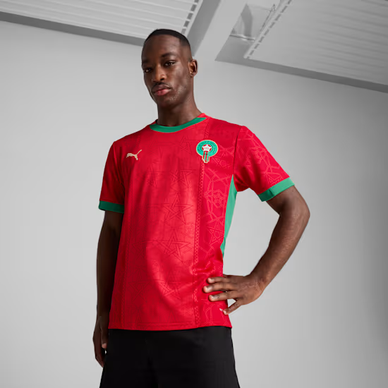 Men's Morocco 2025 Home Shirt Men's Morocco 2025 Home Shirt