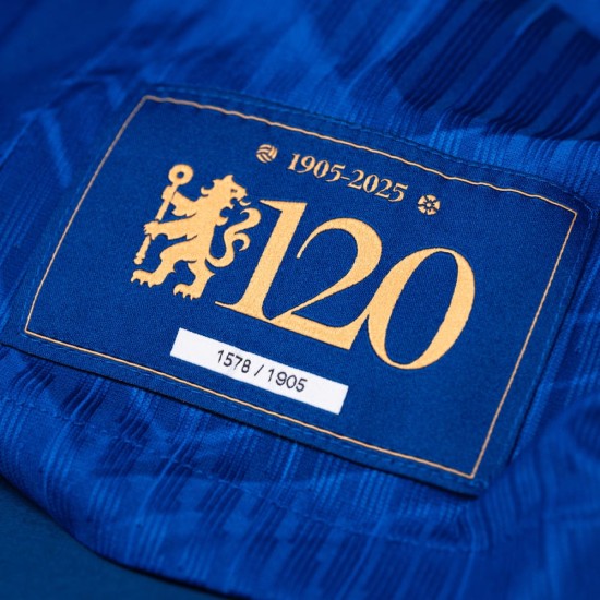 Men's Chelsea 2025/26 Home 120th Anniversary Shirt Men's Chelsea 2025/26 Home 120th Anniversary Shirt