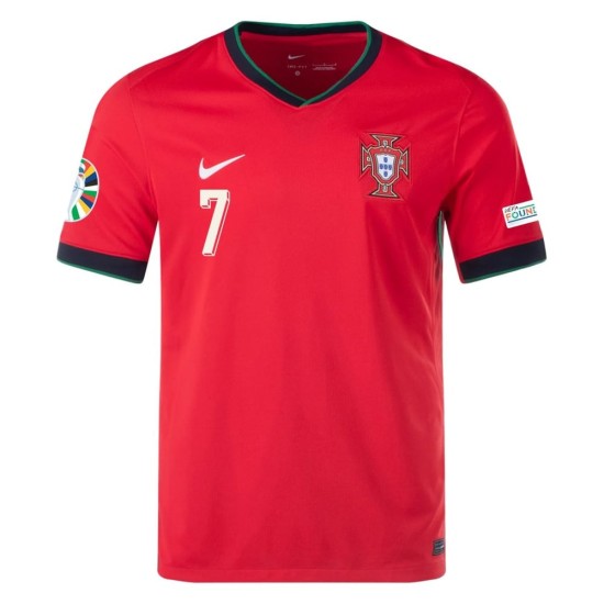 Cristiano Ronaldo #7 Portugal Home Jersey EURO 2024 Cristiano Ronaldo #7 Portugal Home Jersey EURO 2024