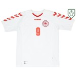 Men's Denmark 2003/04 Away Retro Shirt Tomasson #9 Men's Denmark 2003/04 Away Retro Shirt Tomasson #9