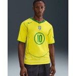 Kid's Brazil 2004 T90 Remake Shirt - Ronaldinho #10 Kid's Brazil 2004 T90 Remake Shirt - Ronaldinho #10