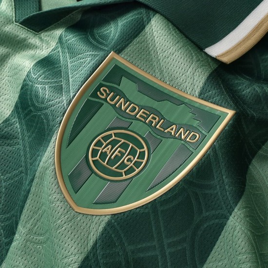 Women's Sunderland 2025/26 Third St Patricks Day Shirt Women's Sunderland 2025/26 Third St Patricks Day Shirt