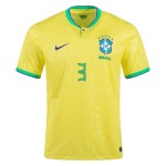 Thiago Silva #3 Brazil Home Jersey World Cup 2022